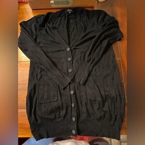BCBG Maxazria Black Cardigan